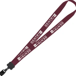 Lanyard - 7/8 inches - 32 inches - Large Metal Bulldog Clip
