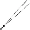 Lanyard - 5/8 inches - 32 inches - Large Metal Bulldog Clip - 24 hr