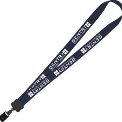 Lanyard - 7/8 inches - 32 inches - Large Metal Bulldog Clip - 24 hr