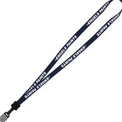 Lanyard - 5/8 inches - 36 inches - Large Metal Bulldog Clip - 24 hr