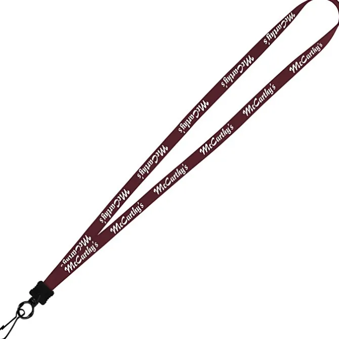 Lanyard - 5/8 inches - 32 inches - Metal Swivel Snap Hook