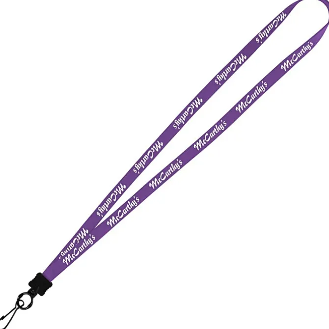 Lanyard - 5/8 inches - 32 inches - Metal Swivel Snap Hook