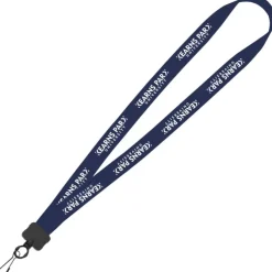 Lanyard - 7/8 inches - 32 inches - Metal Swivel Snap Hook - 24 hr