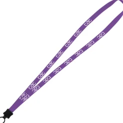 Lanyard - 5/8 inches - 36 inches - Plastic O-Ring