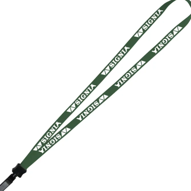 Lanyard - 5/8 inches - 32 inches - Plastic Bulldog Clip