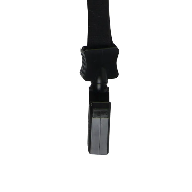 Lanyard - 5/8 inches - 32 inches - Plastic Bulldog Clip