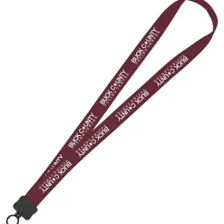 Lanyard - 7/8 inches - 32 inches - Plastic O-Ring