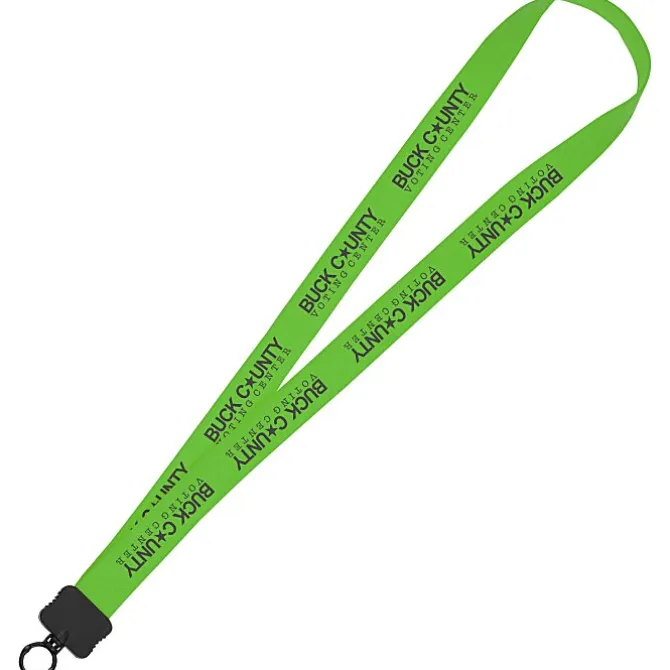 Lanyard - 7/8 inches - 32 inches - Plastic O-Ring