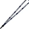 Lanyard - 5/8 inches - 34 inches - Plastic Bulldog Clip
