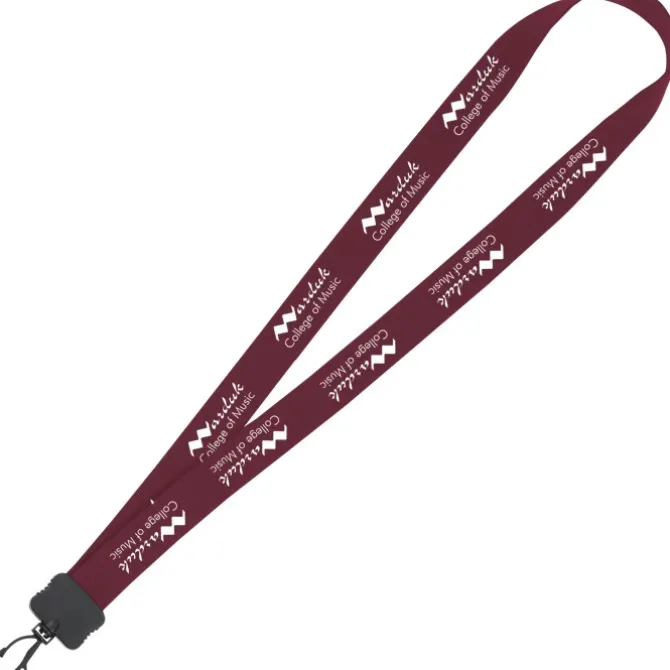 Lanyard - 7/8 inches - 32 inches - Plastic Swivel Snap Hook