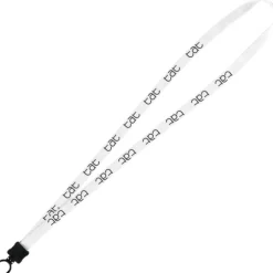 Lanyard - 5/8 inches - 32 inches - Plastic O-Ring - 24 hr