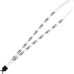 Lanyard - 5/8 inches - 36 inches - Plastic O-Ring - 24 hr