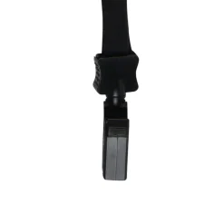 Lanyard - 5/8 inches - 34 inches - Plastic Bulldog Clip - 24 hr