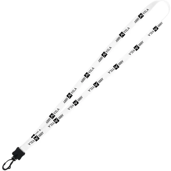 Lanyard - 5/8 inches - 34 inches - Plastic Swivel Snap Hook - 24 hr
