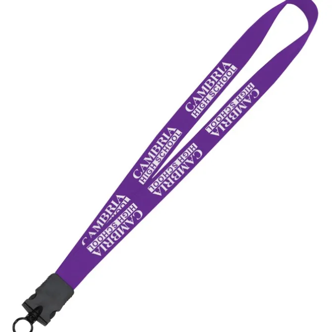 Lanyard - 7/8 inches - 32 inches - Snap Buckle Release