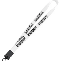 Lanyard - 7/8 inches - 32 inches - Snap Buckle Release - 24 hr