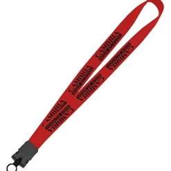Lanyard - 7/8 inches - 32 inches - Snap Buckle Release - 24 hr