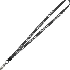 Lanyard - 5/8 inches - 32 inches - Snap with Metal Bulldog Clip