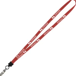 Lanyard - 5/8 inches - 32 inches - Snap with Metal Bulldog Clip - 24 hr