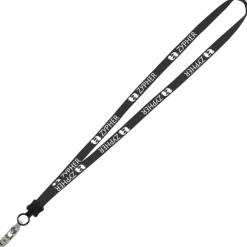 Lanyard - 5/8 inches - 34 inches - Snap with Metal Bulldog Clip - 24 hr