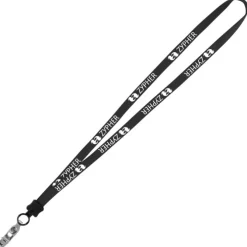 Lanyard - 5/8 inches - 34 inches - Snap with Metal Bulldog Clip - 24 hr