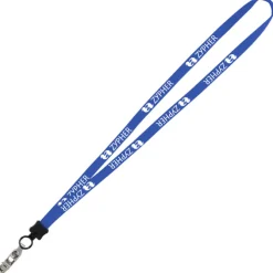 Lanyard - 5/8 inches - 34 inches - Snap with Metal Bulldog Clip - 24 hr