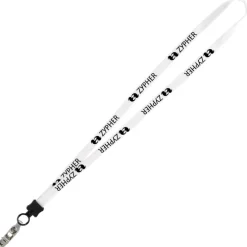 Lanyard - 5/8 inches - 34 inches - Snap with Metal Bulldog Clip - 24 hr