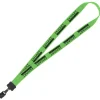 Lanyard - 7/8 inch - 36 inches - Large Metal Bulldog Clip