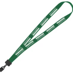 Lanyard - 7/8 inch - 36 inches - Large Metal Bulldog Clip