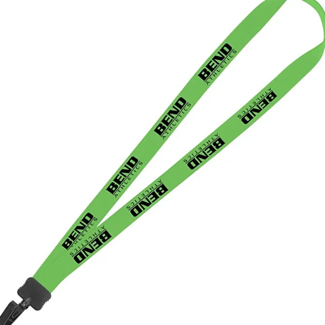 Lanyard - 7/8 inch - 34 inches - Plastic Bulldog Clip