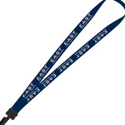 Lanyard - 7/8 inch - 36 inches - Plastic Bulldog Clip