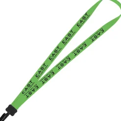 Lanyard - 7/8 inch - 36 inches - Plastic Bulldog Clip