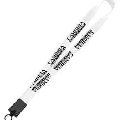 Lanyard - 7/8 inch - 34 inches - Snap Buckle Release - 24 hr