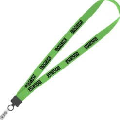 Lanyard - 7/8 inch - 34 inches - Snap with Metal Bulldog Clip
