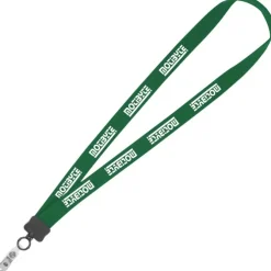 Lanyard - 7/8 inch - 34 inches - Snap with Metal Bulldog Clip