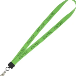 Lanyard - 7/8 inch - 36 inches - Snap with Metal Bulldog Clip