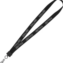 Lanyard - 7/8 inch - 36 inches - Snap with Metal Bulldog Clip