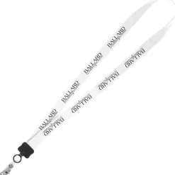 Lanyard - 7/8 inch - 36 inches - Snap with Metal Bulldog Clip - 24 hr