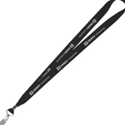 Lanyard with Metal Bulldog Clip - 3/4 inch