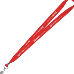 Lanyard with Metal Bulldog Clip - 3/4 inch