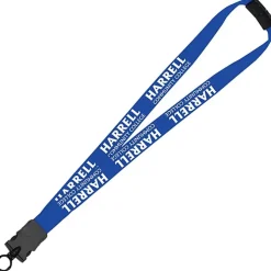 Lanyard with Neck Clasp - 7/8 inches - 32 inches - Snap Buckle Release