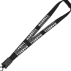Lanyard with Neck Clasp - 7/8 inches - 32 inches - Snap Buckle Release