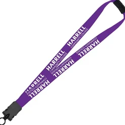 Lanyard with Neck Clasp - 7/8 inches - 32 inches - Snap Buckle Release