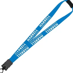 Lanyard with Neck Clasp - 7/8 inches - 32 inches - Snap Buckle Release