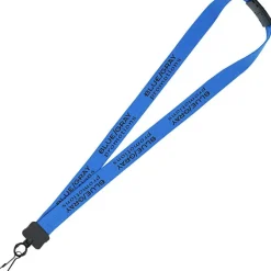 Lanyard with Neck Clasp - 7/8 inches - 32 inches - Metal Swivel Snap Hook - 24 hr