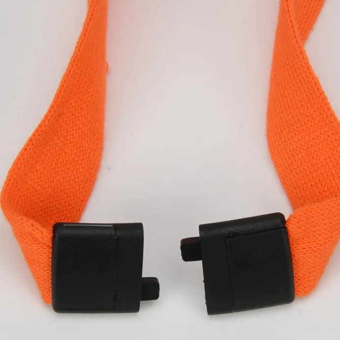 Lanyard with Neck Clasp - 7/8 inches - 32 inches - Plastic O-Ring - 24 hr