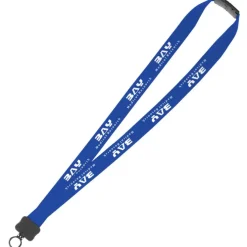 Lanyard with Neck Clasp - 7/8 inches - 32 inches - Plastic O-Ring - 24 hr