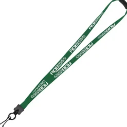 Lanyard with Neck Clasp - 5/8 inch - 32 inches - Metal Swivel Snap Hook