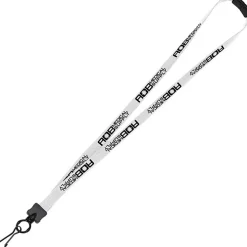Lanyard with Neck Clasp - 5/8 inch - 32 inches - Metal Swivel Snap Hook