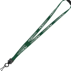 Lanyard with Neck Clasp - 5/8 inch - 32 inches - Metal Swivel Snap Hook